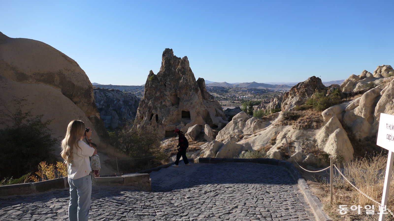 괴레메 야외 박물관의 기암괴석들.