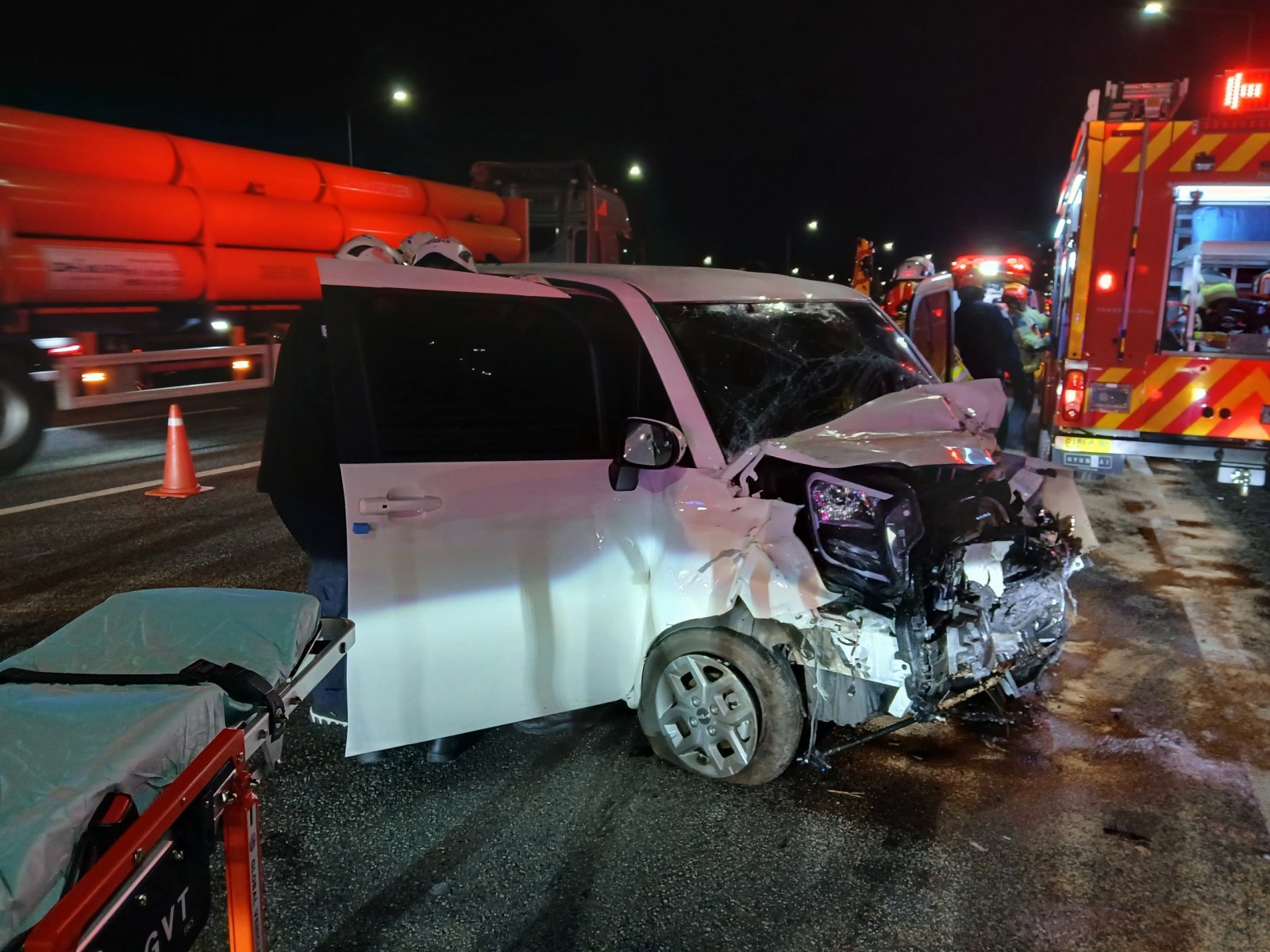 사고현장. 인천소방본부 제공.