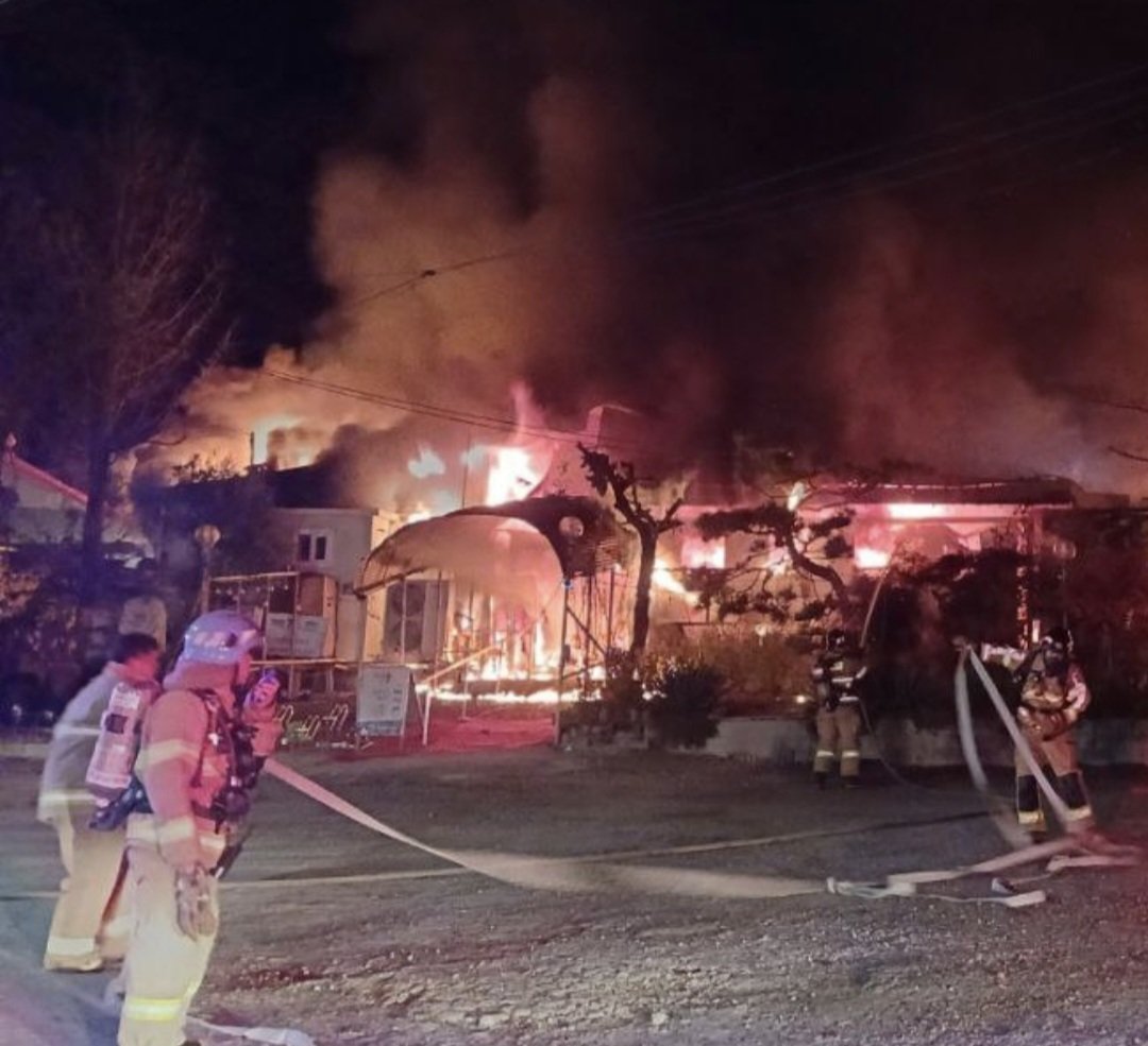 화재 현장. 경기도소방재난본부 제공.