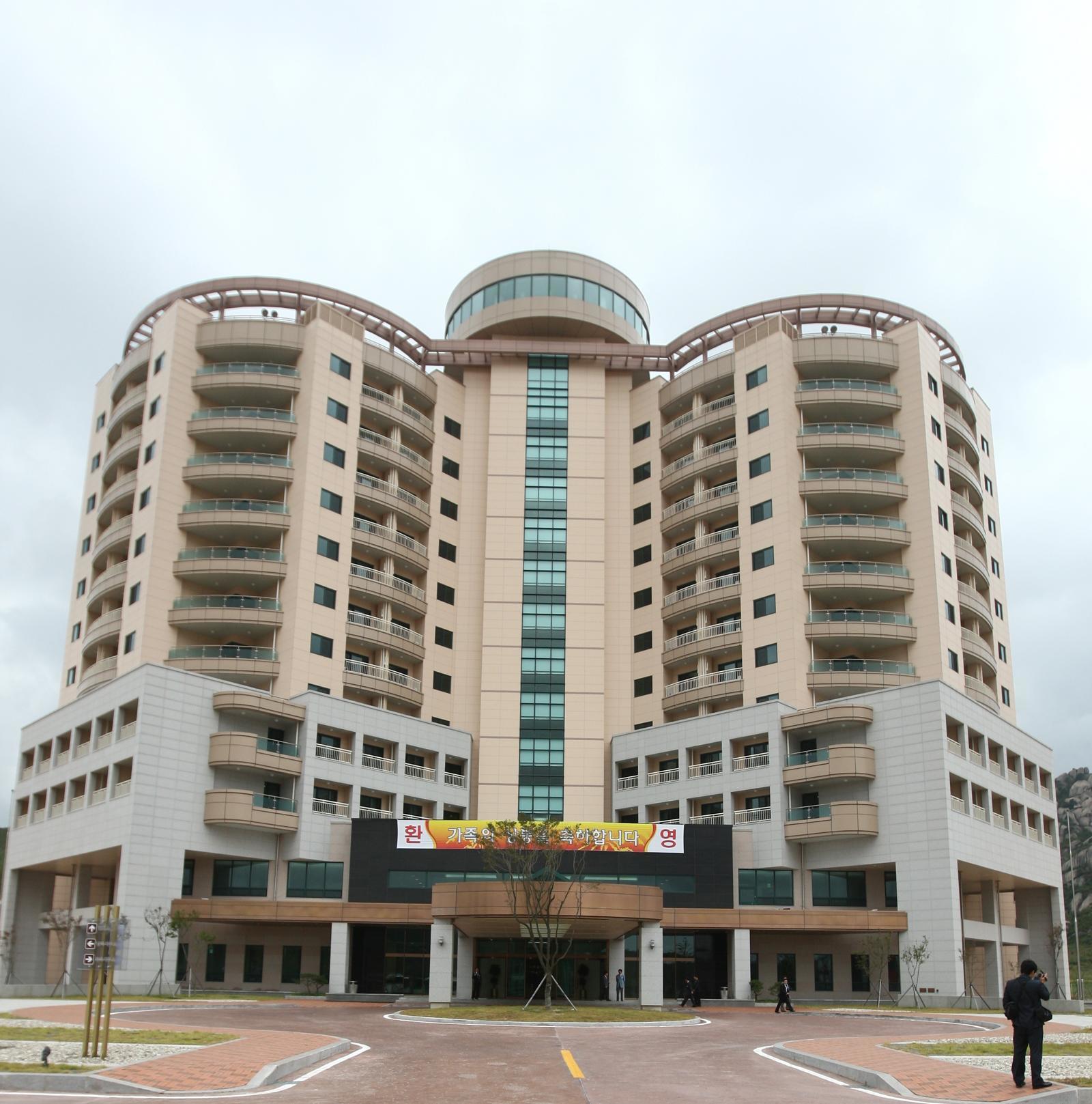 금강산관광지구 내 우리 정부의 자산인 이산가족면회소. (통일부 제공. 재판매 및 DB 금지) 2025.2.13/뉴스1