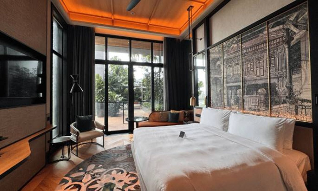 싱가포르 ‘드라마’ 산후조리원 스위트룸 내부. 이 객실은 2주 이용 요금이 3만5,000싱가포르달러(약 3,900만 원)부터 시작한다. ⓒ뉴시스