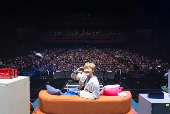 멜론이 개최한 가수 우즈 팬밋업. (카카오엔터테인먼트 제공)/뉴스1