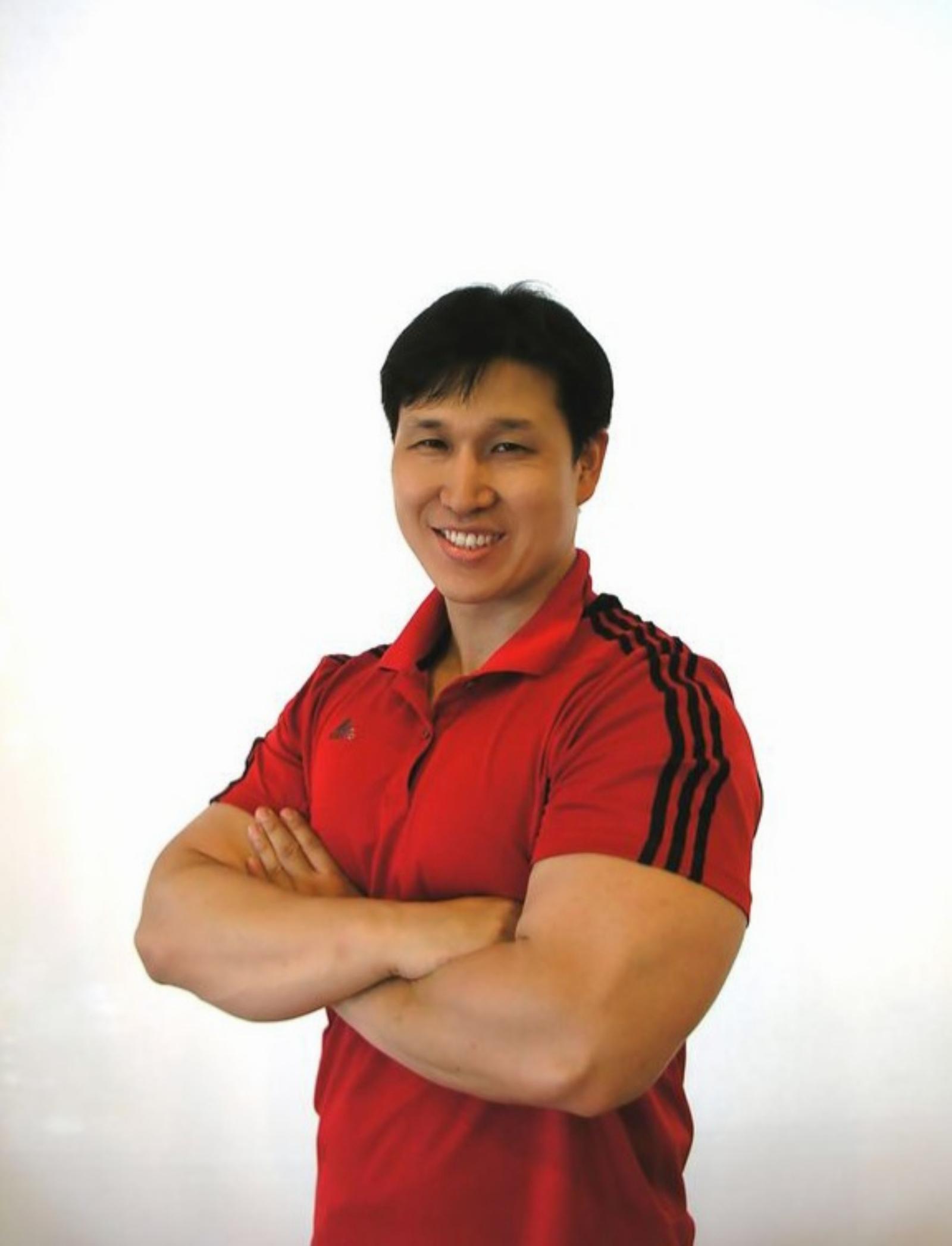 조영기 트레이너는 “트레이닝이 진짜 재미있다. 이 일이 싫었던 적은 단 한 번도 없다”고 했다.   조영기 작가 제공