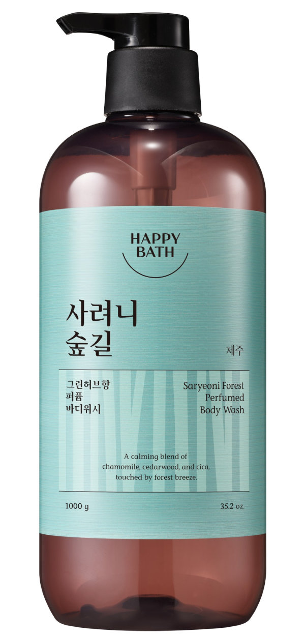 해피바스 제주 사려니숲 바디워시