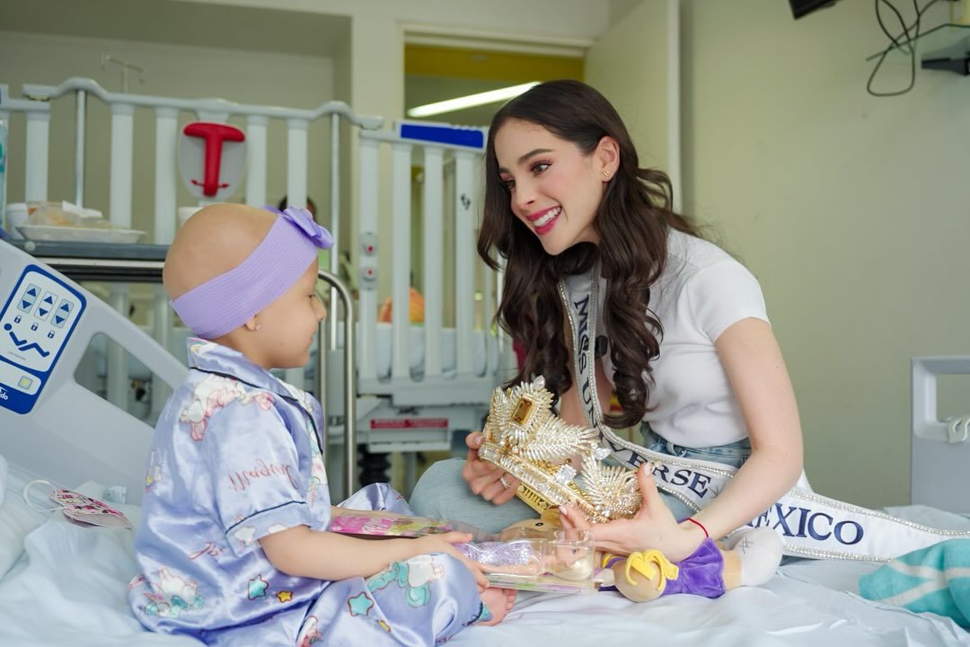 파티마 보쉬는 9년째 암 환자 아동들에게 자원 봉사 활동을 이어오고 있다. 파티마 보쉬 인스타그램 캡처