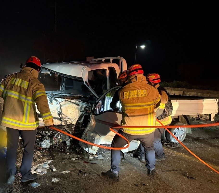 현장 모습. 전북 소방 제공.