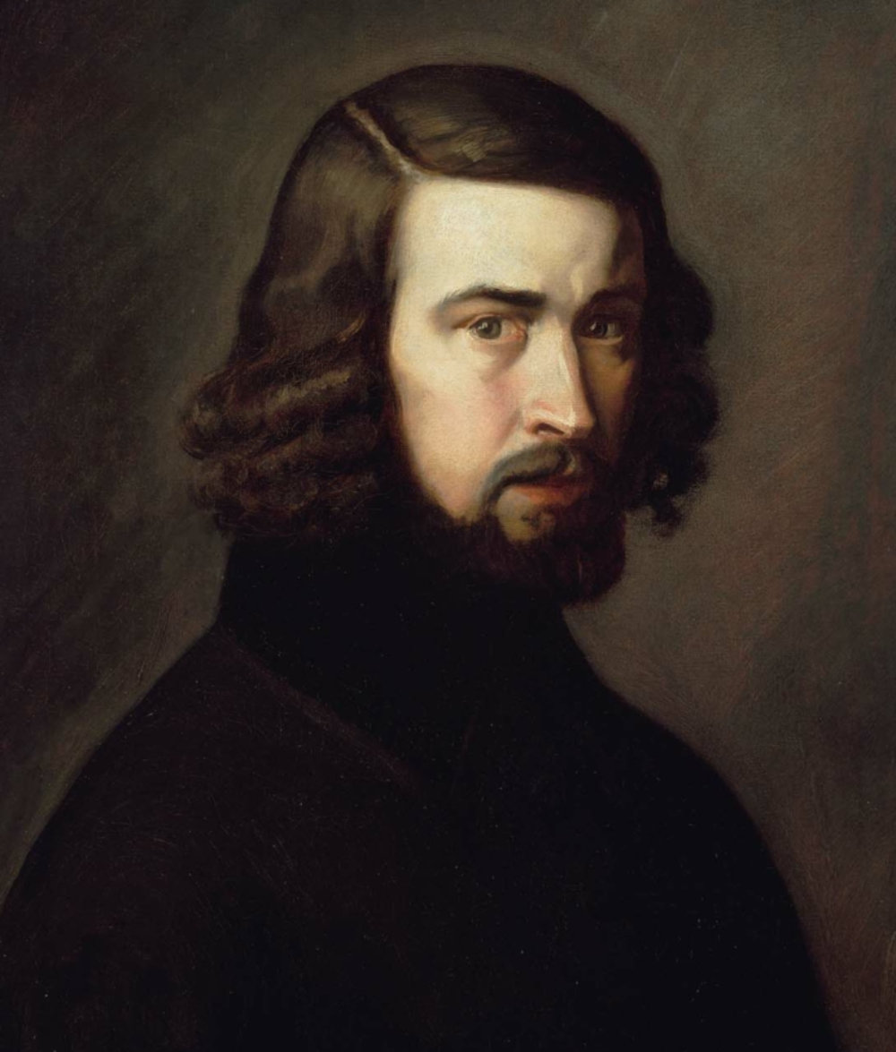 장 프랑수아 밀레 자화상. 사진 출처 보스턴미술관