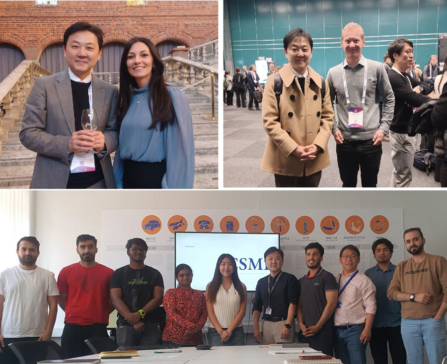 서형준 대표는 국내외 관계자들과 교류하며 글로벌 진출을 노리고 있다 / 출처=Geo-AI 모니터링 센터