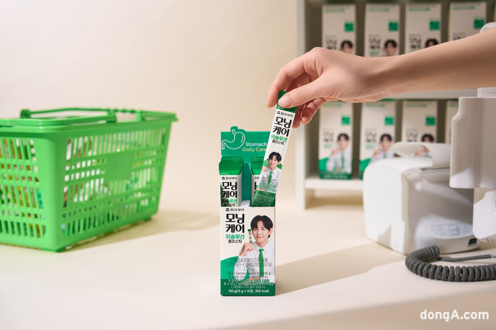 동아제약 모닝케어 젤리스틱 제품 이미지