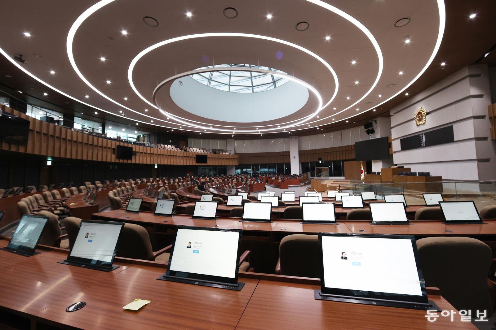 경기도의회 본회의장. 자료사진
