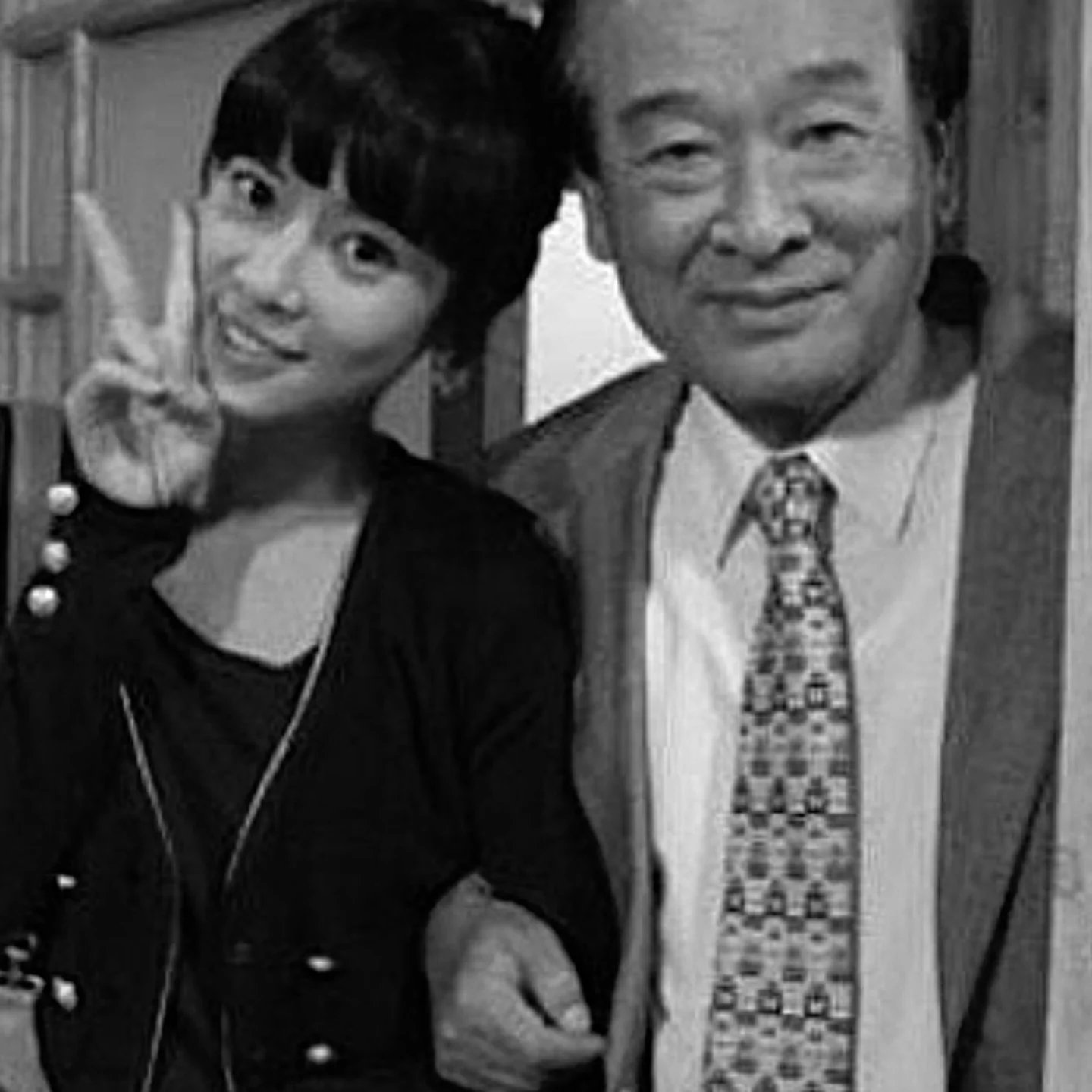 황정음과 故이순재(황정음 인스타그램)