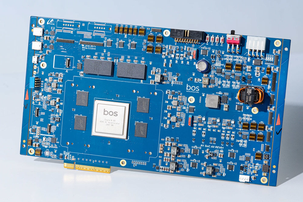 보스반도체의 차량용 반도체 ‘이글-N’ / 출처=보스반도체