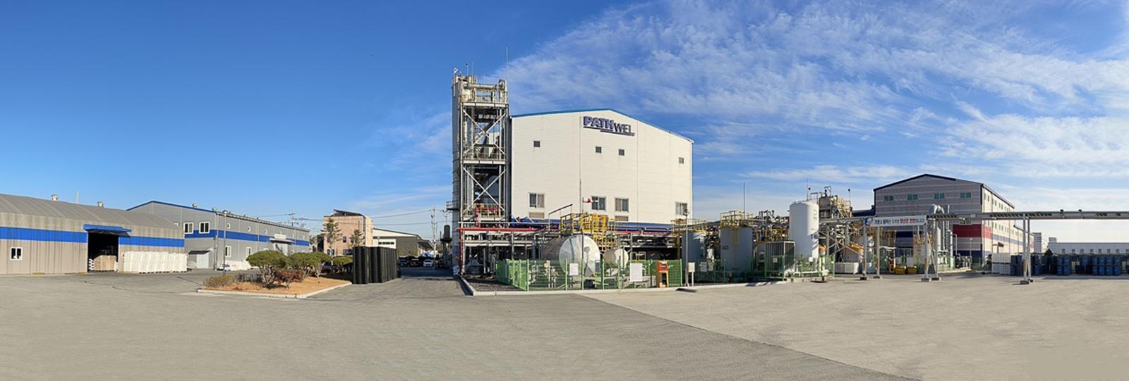 페스웰㈜은 설립 11년 만에 연 매출 약 600억 원 규모로 성장하며 대한민국 화학 첨가제 산업의 새로운 가능성을 입증하고 있다. 충북 진천에 위치한 페스웰 본사 전경. 페스웰 제공