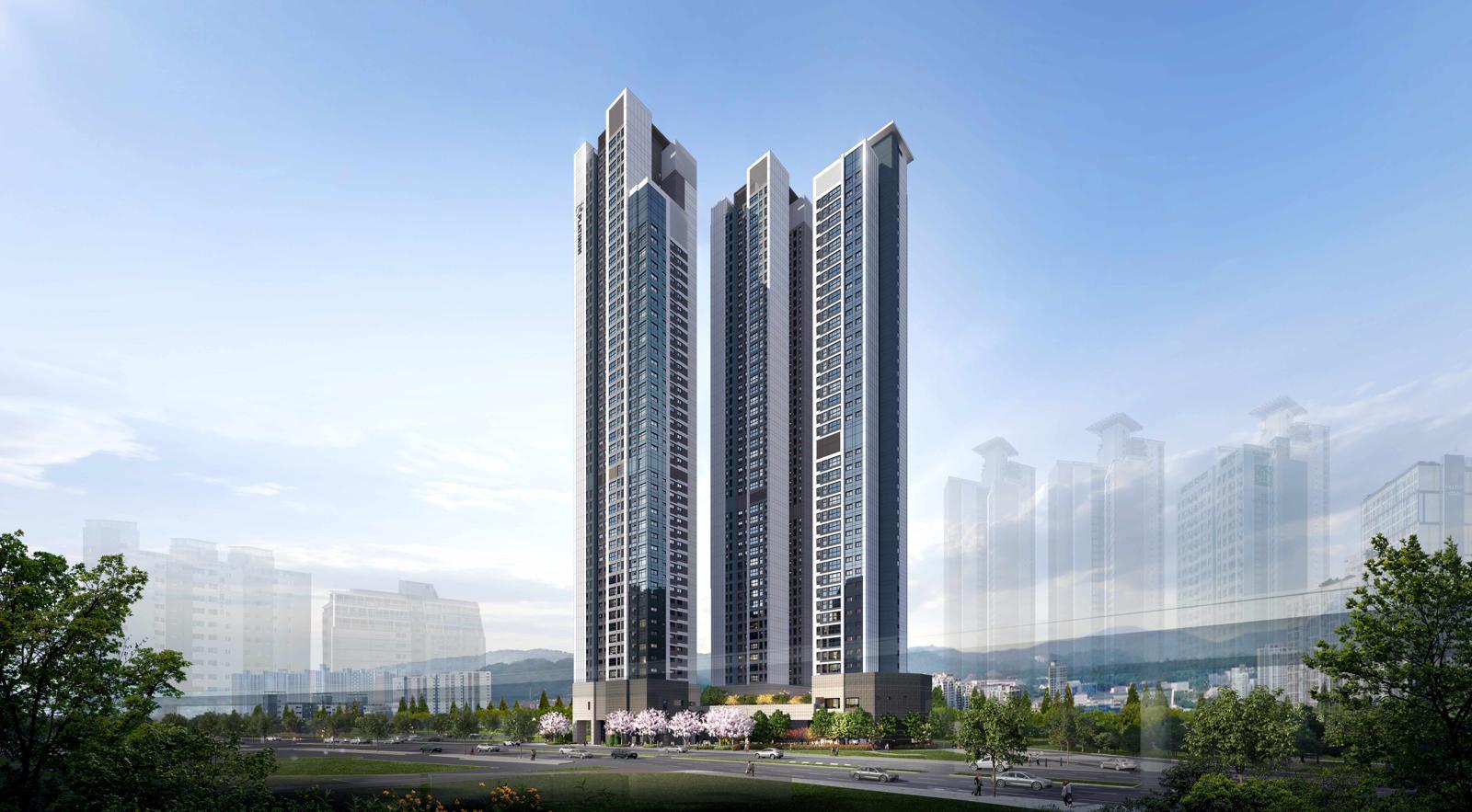 쌍용 더 플래티넘 서면 투시도. 쌍용건설 제공