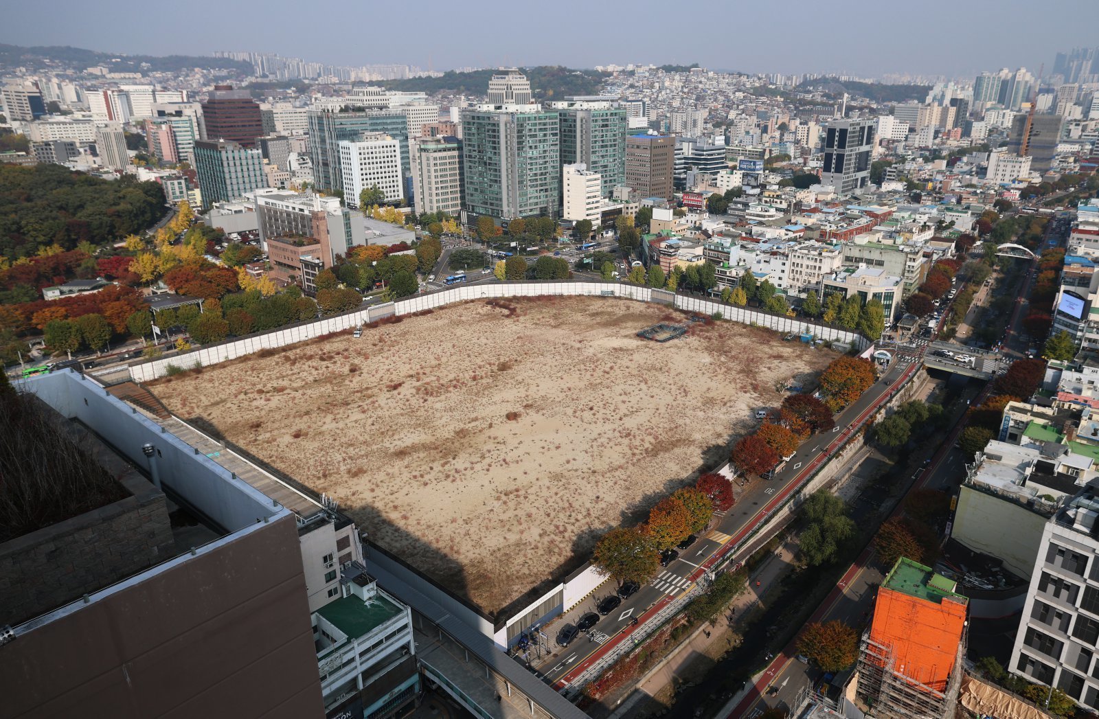 서울 종로구 세운4구역 재개발 공사 현장 모습. 2025.11.6 뉴스1