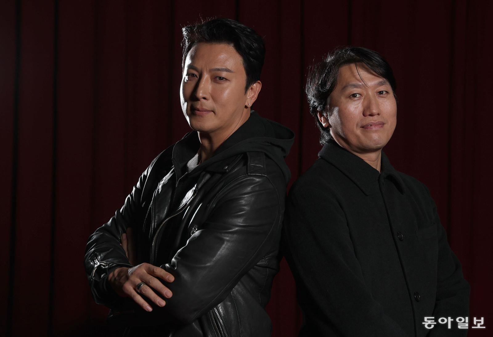 연극 ‘트랩’ 출연 배우 박건형과 연출 하수민이 25일 오후 서울 세종문화회관 S씨어터에서 본보와 인터뷰를 하고 있다. 변영욱 기자 cut@donga.com