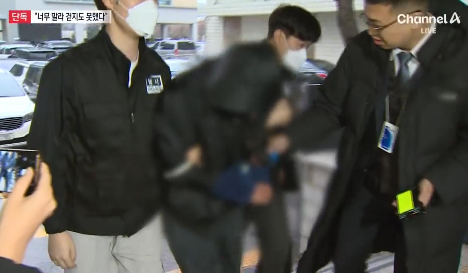 의정부지법은 27일 아동학대살해 혐의로 체포된 친모 A 씨(25)와 계부 B 씨(33)에 대해 구속영장을 발부했다. (채널A 뉴스 갈무리)