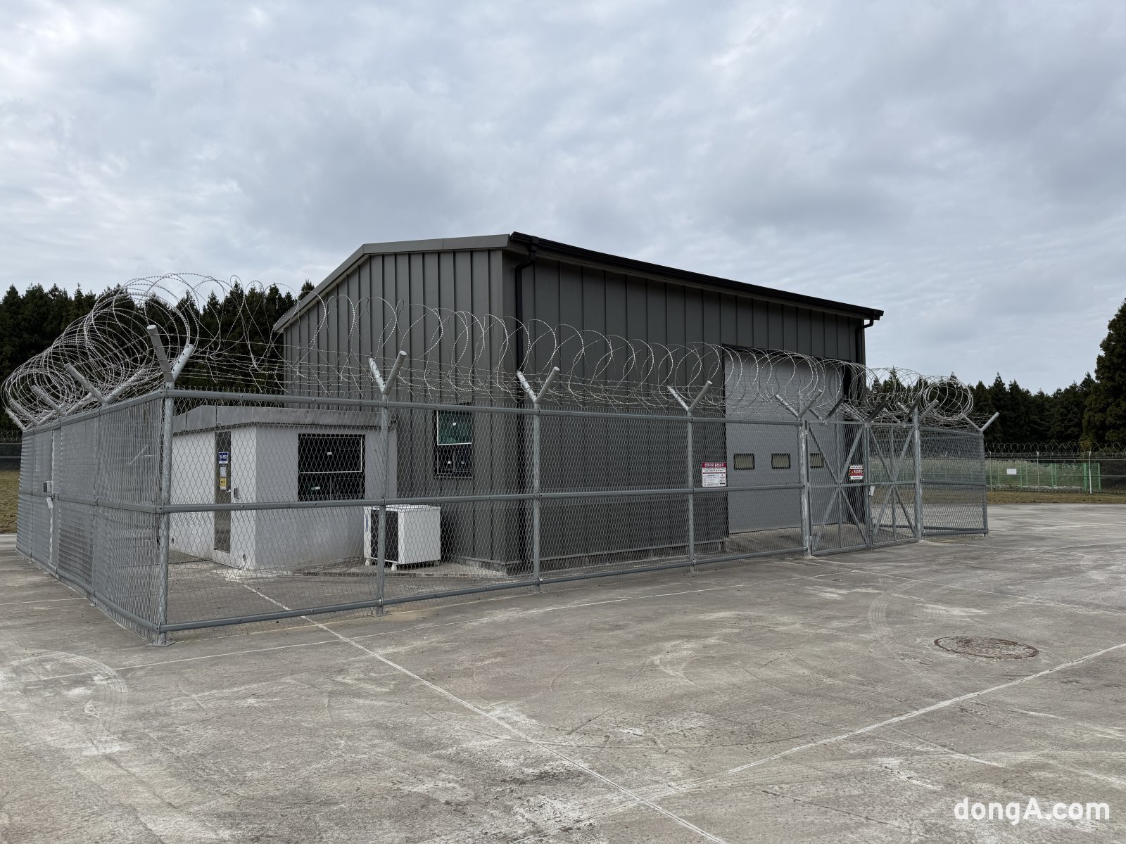 제주 삼다수 취수원 내부.