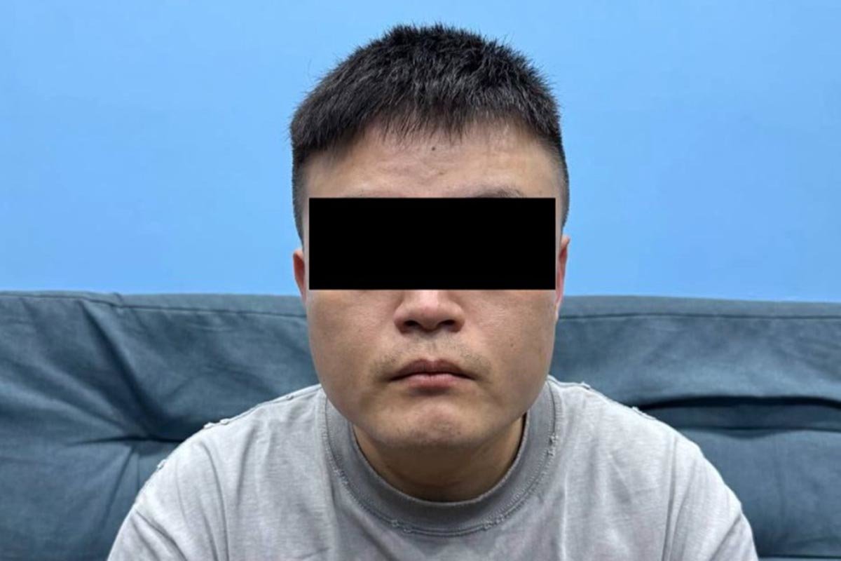 국가정보원이 28일 공개한 리광호의 모습. 국정원 제공