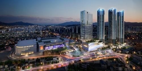 동대문 청량리역 롯데캐슬 SKY-L65 조감도 (롯데건설 제공)