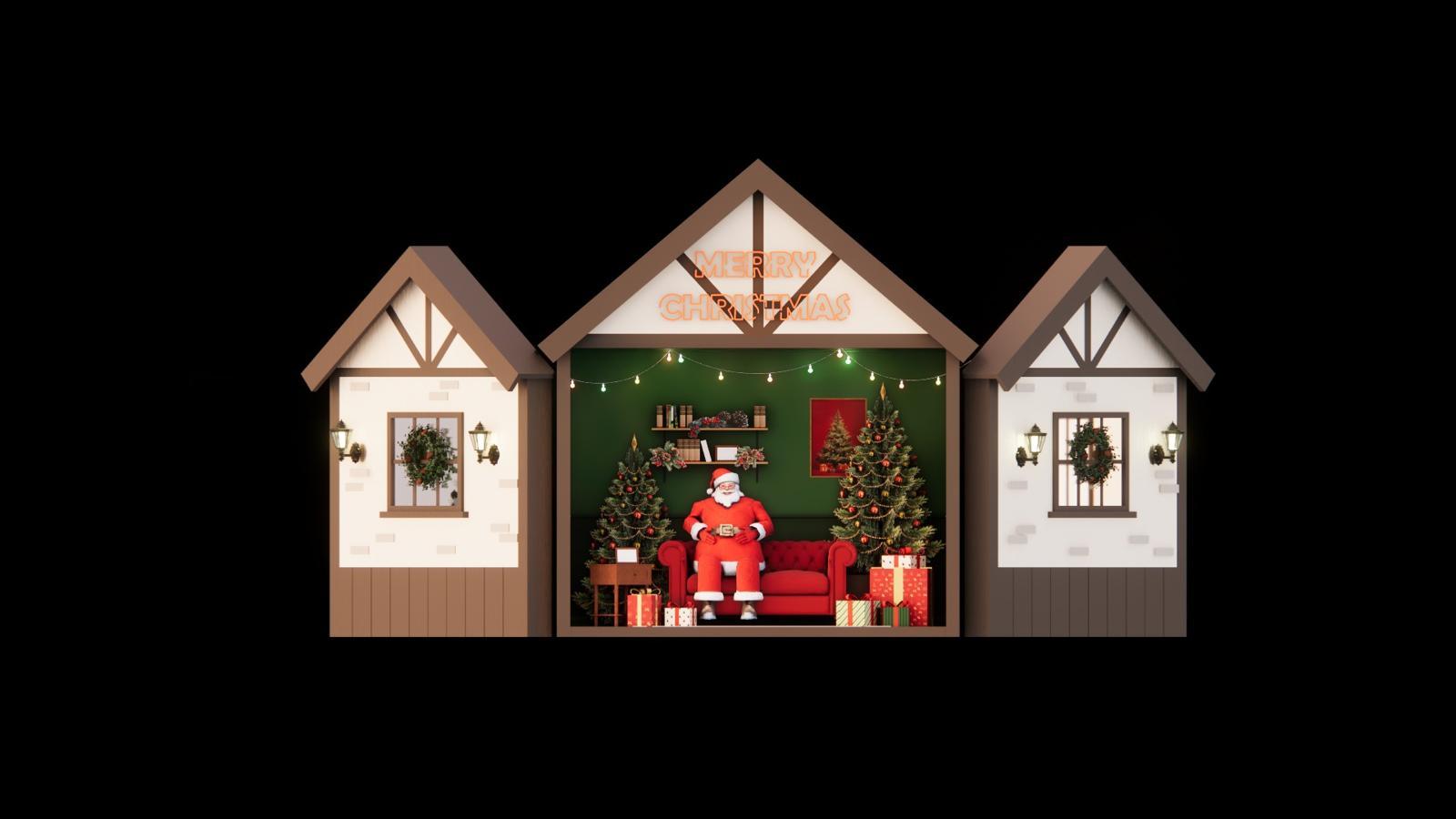 산타의 집 메인 포토존(서울관광재단 제공)