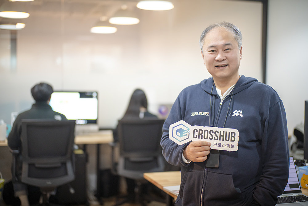 김재설 크로스허브 대표를 서울 소재 사무실에서 만났다 / 출처=IT동아