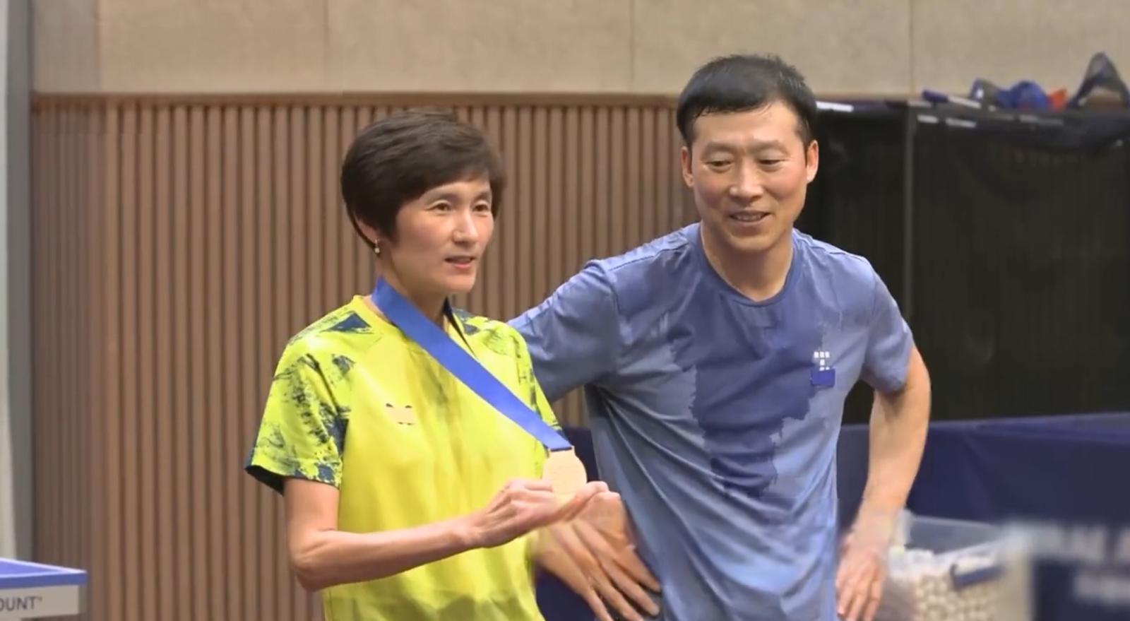 나에게는 금메달 같은 친구, 현정화 감독. 그가 옆에 있다는 건 행운이다. MBN 유튜브 캡처