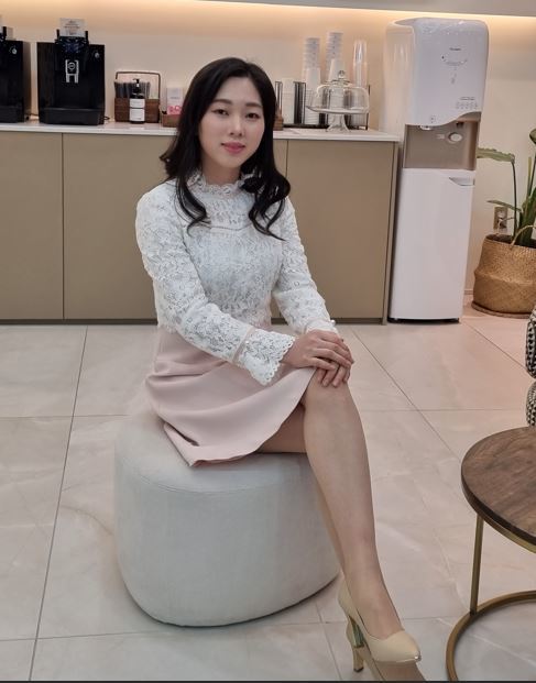 2023년 한 공유 오피스텔에서 일하던 이지혜 씨.