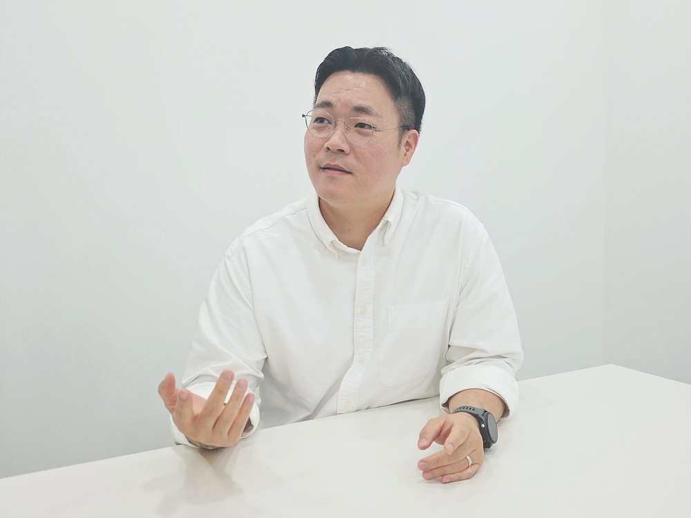 성장 계획을 소개하는 김지원 대표 / 출처=메타모빌리티