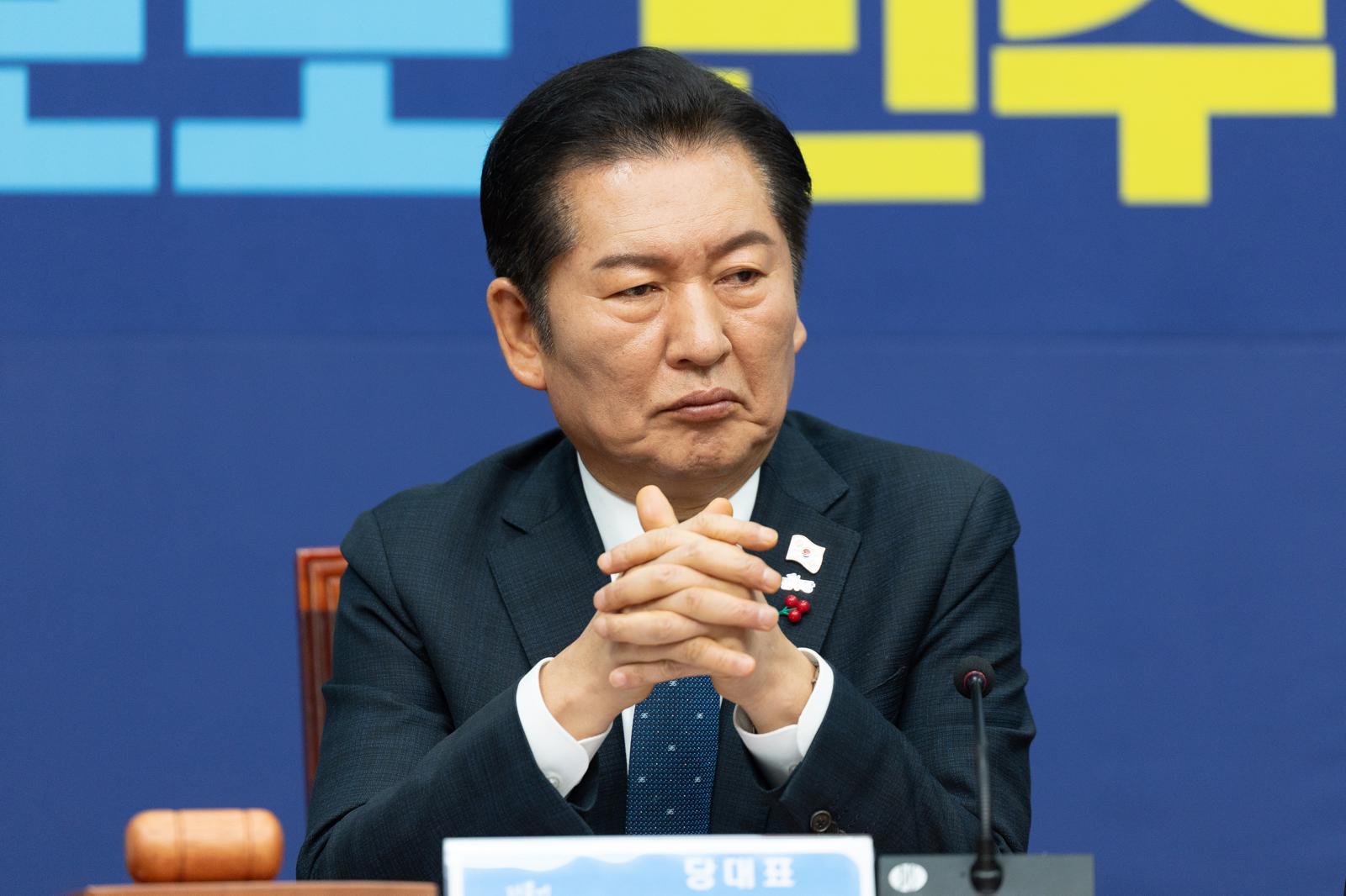 더불어민주당 정청래 대표. 뉴스1