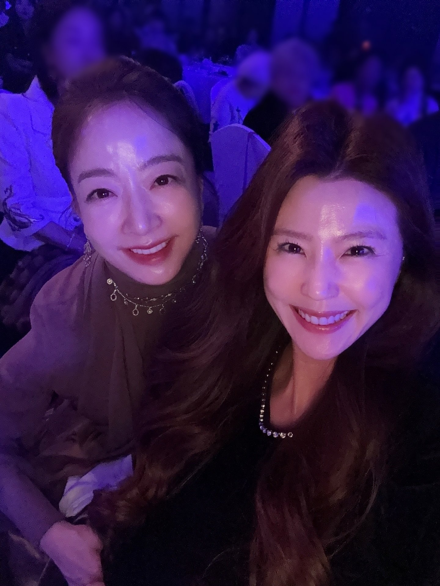 노현정과 이윤미. 인스타그램 갈무리