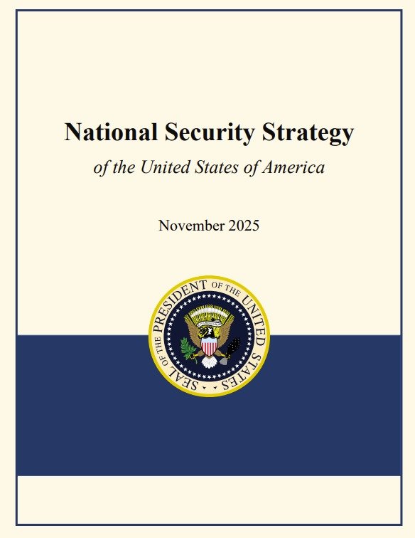 미국 백악관이 5일(현지시간) 공개한 국가안보전략(NSS) 자료.