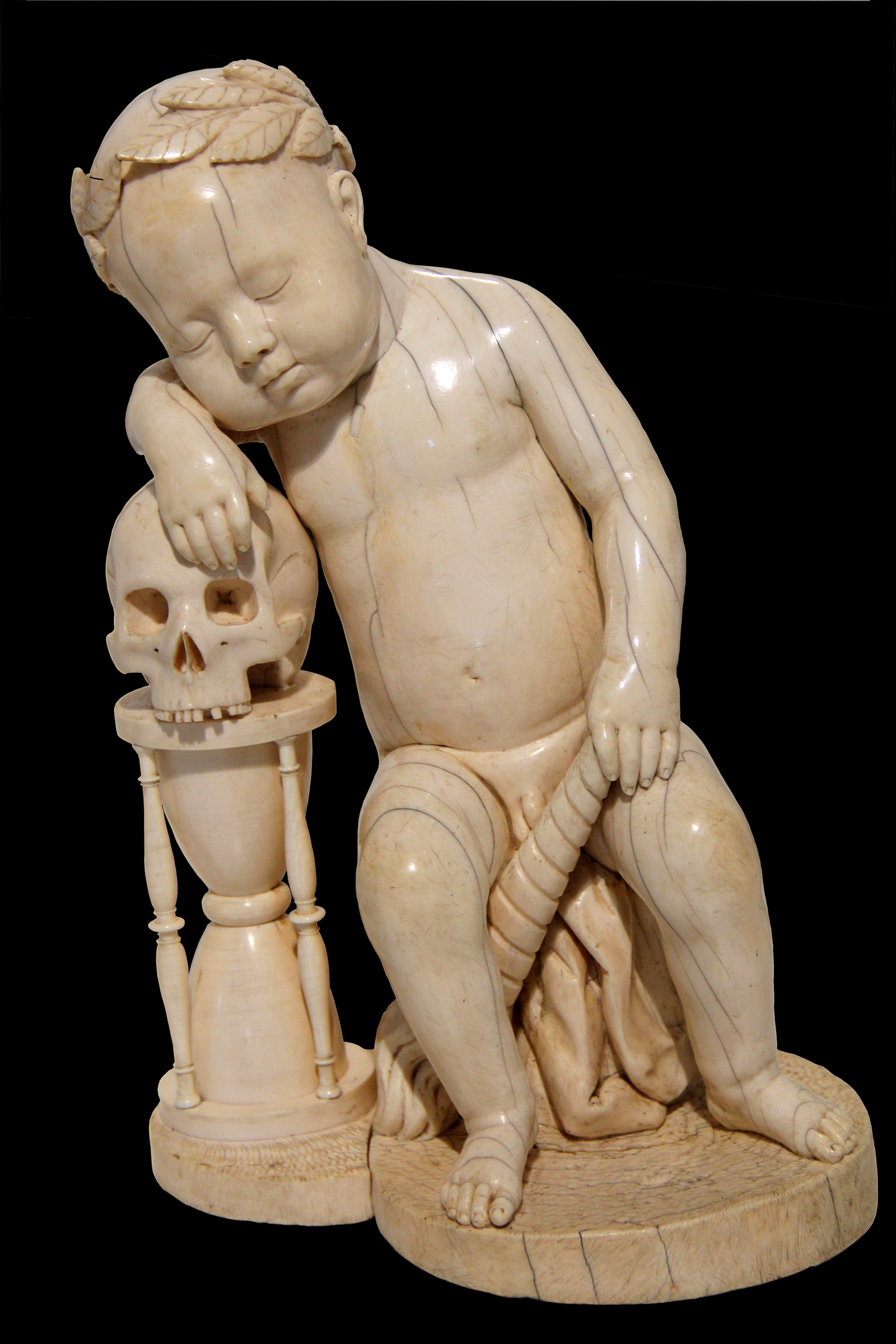 일 조각가 레온하르트 케른(1588∼1662)의 ‘잠자는 아이’. 루이니와 케른의 두 그림은 각각 구세주 아기와 인간 아기를 표현했다. 사진 출처 위키미디어