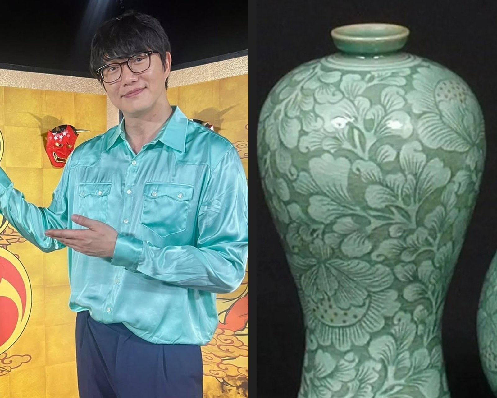 성시경이 일본 방송에서 입은 비취색 셔츠 논란에 재치 있게 해명하며 화제를 모았다. 사진=성시경 SNS 캡처