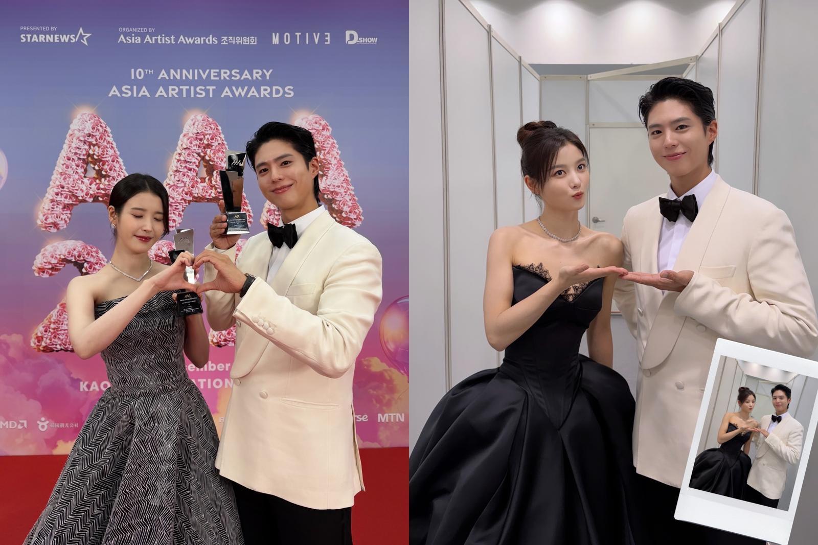 박보검은 이날 시상식에서 ‘올해의 남우주연상’을 비롯해 ‘베스트 아티스트상’, ‘베스트 커플상(박보검·아이유)’, ‘10주년 레전더리 커플상(박보검·김유정)’, ‘아시아 셀러브리티’를 수상했다. 박보검 SNS 갈무리