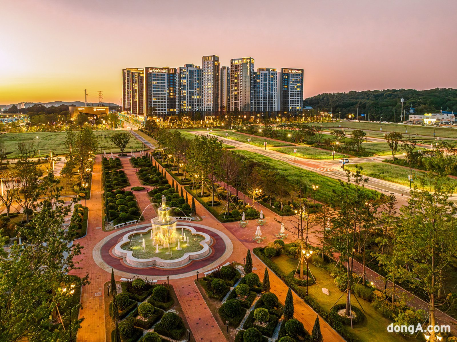 친환경 미래도시 기준을 제시한 신검단 로열파크씨티Ⅱ. DK아시아 제공
