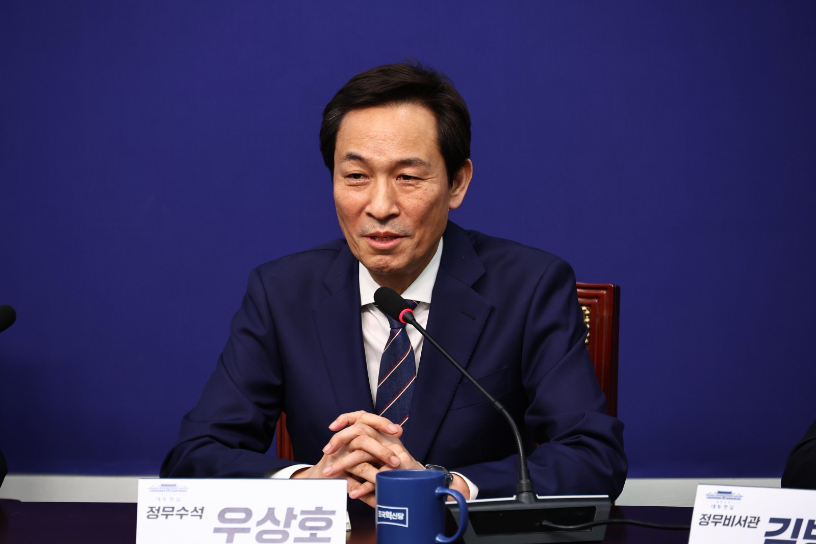 우상호 대통령실 정무수석. 2025.11.25. 뉴시스