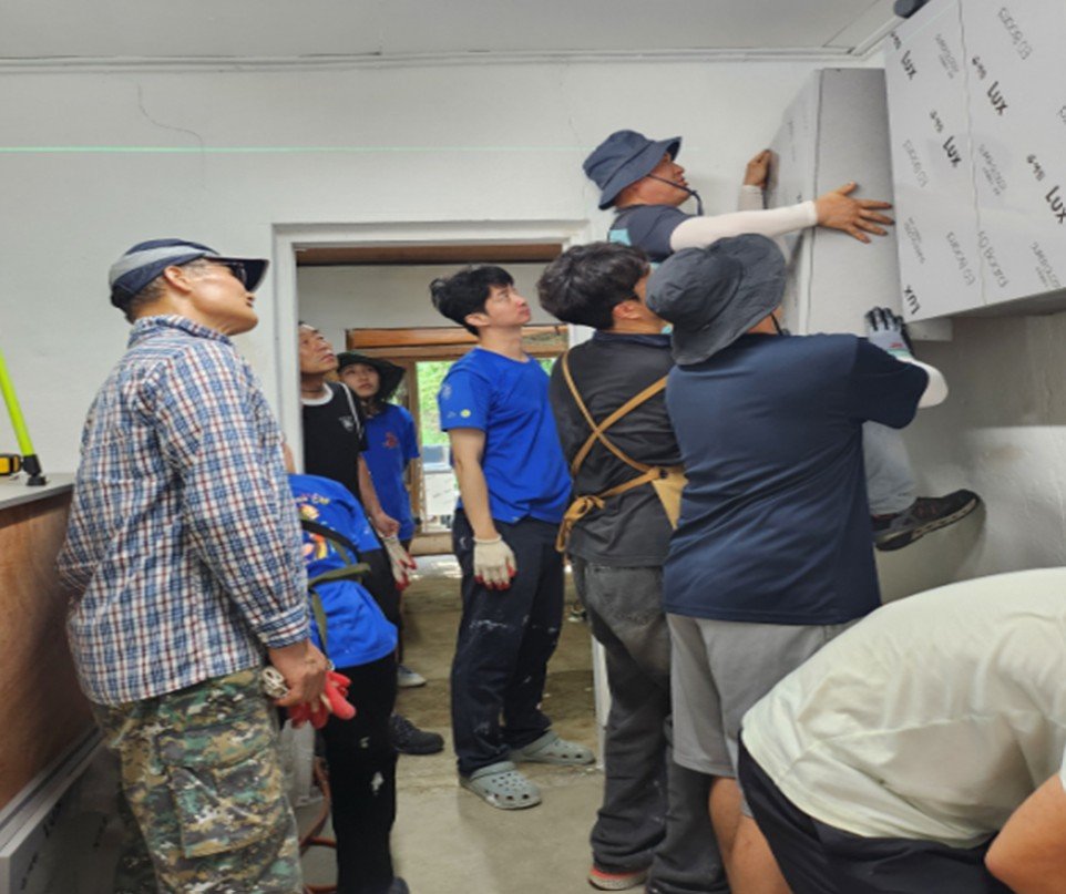 전북 익산 지구장이마을-집수리 공헌활동