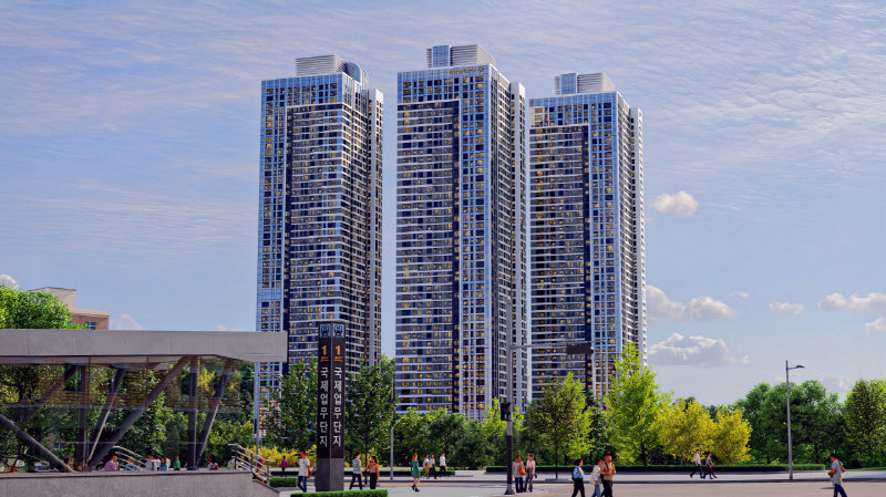 청라 피크원 푸르지오 투시도