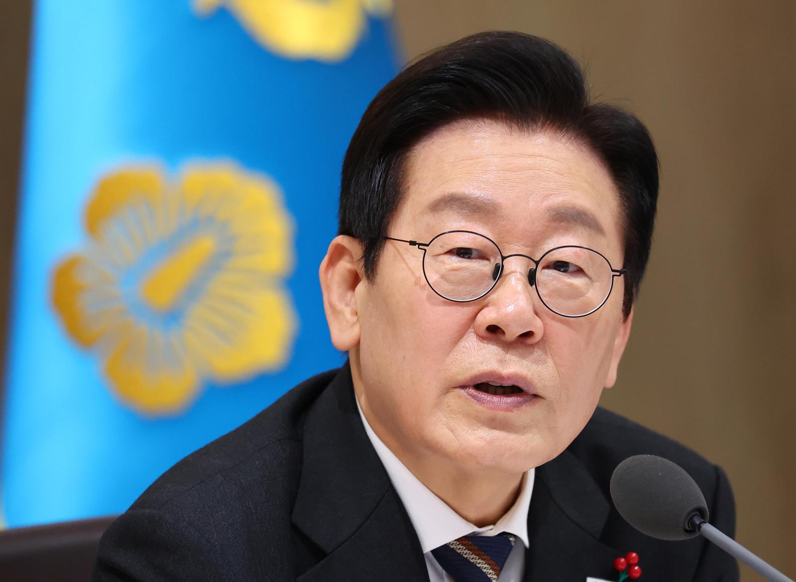 이재명 대통령이 9일 서울 용산 대통령실 청사에서 열린 국무회의에서 발언하고 있다. (대통령실통신사진기자단) 뉴시스