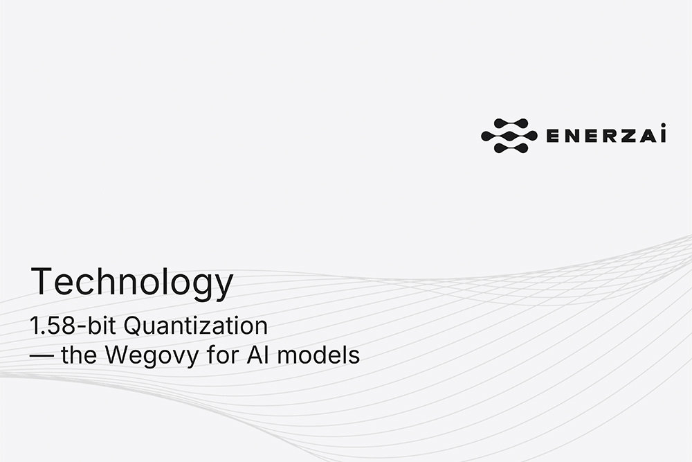 AI 경량화 경쟁, 1.58비트 '극단적 양자화'로 세계 무대 선 에너자이의... - 뉴스 썸네일 이미지