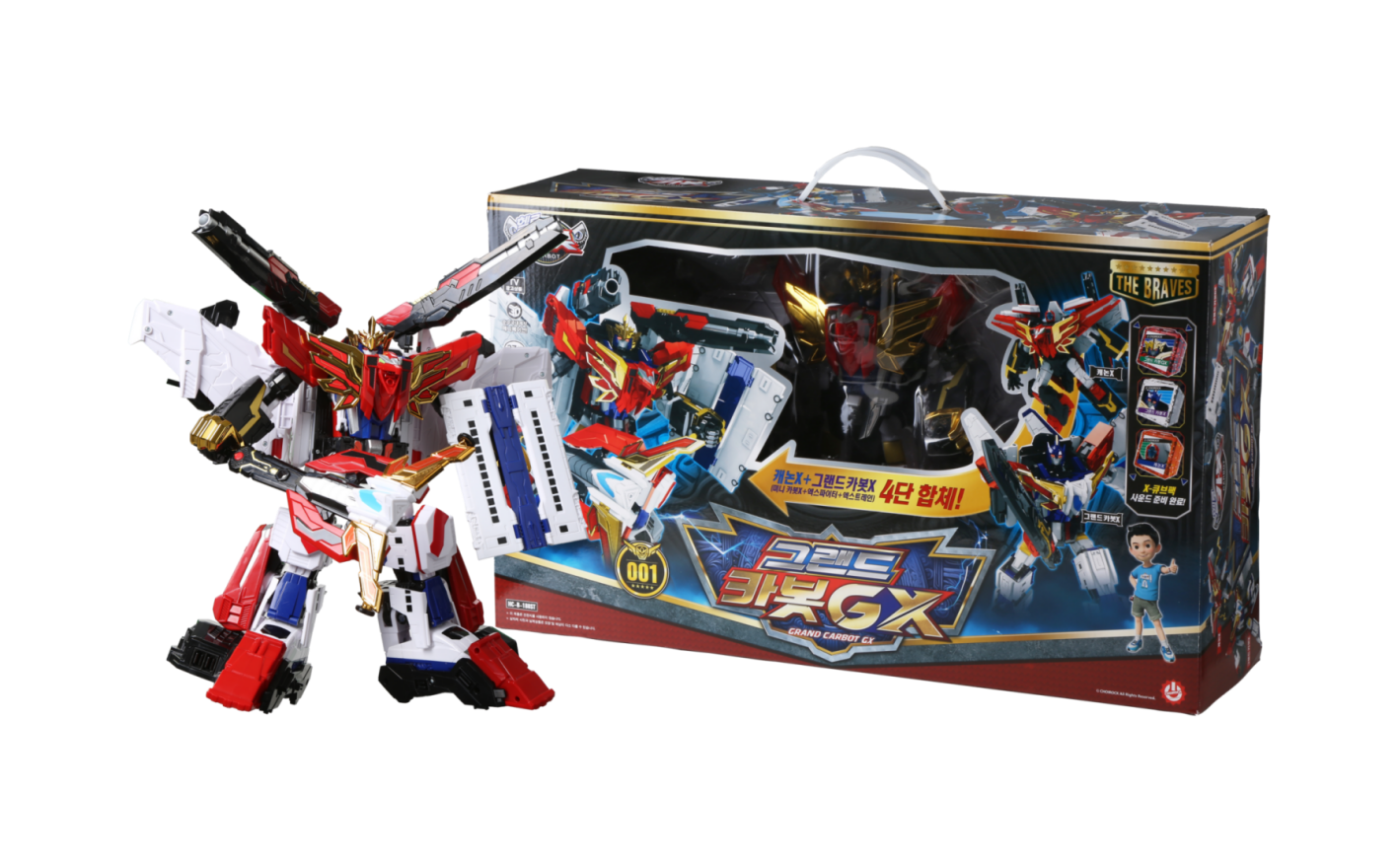 헬로카봇 그랜드카봇GX 상품 이미지.