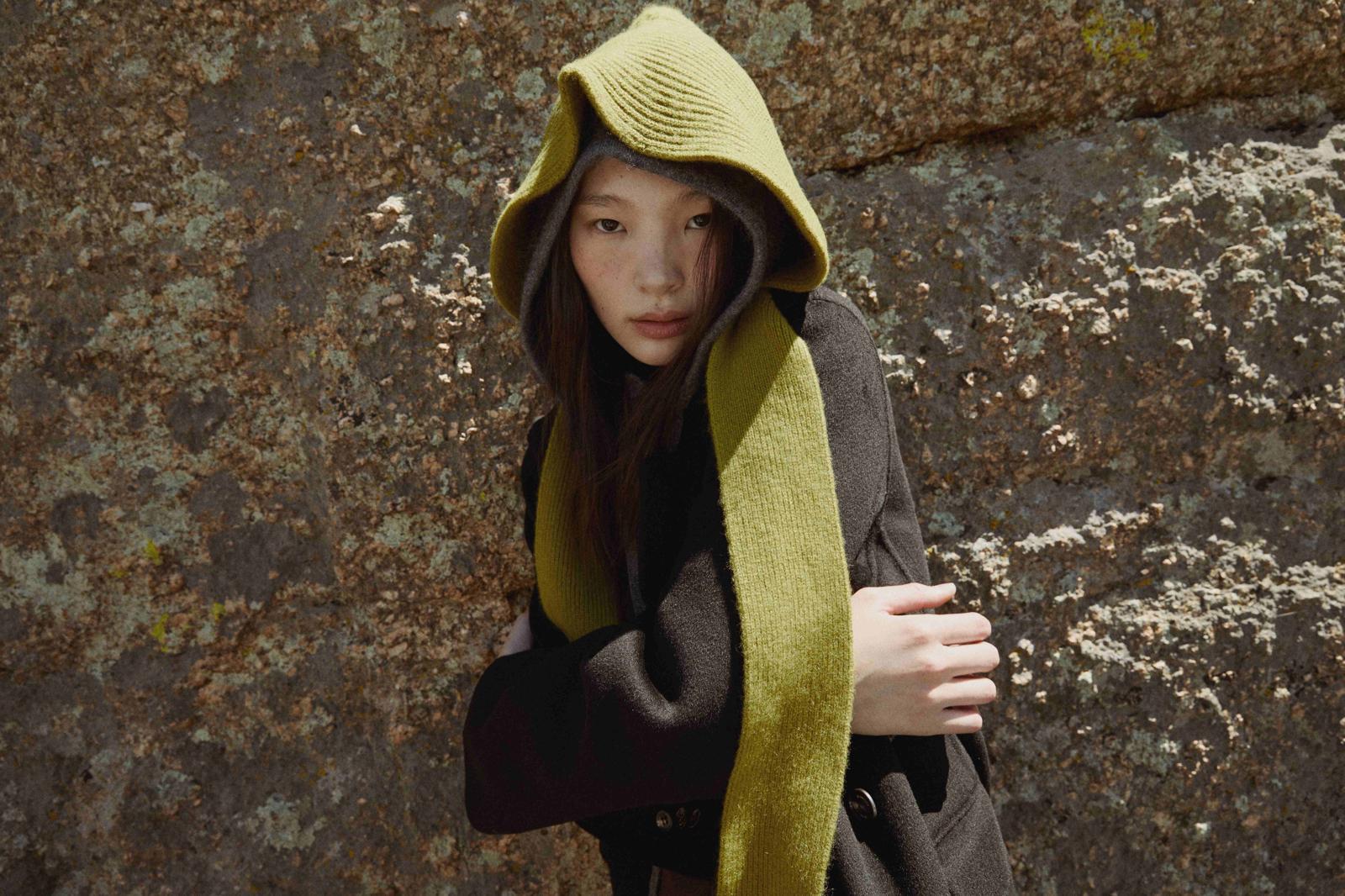 르캐시미어 캐시미어 바라클라바. 코오롱FnC