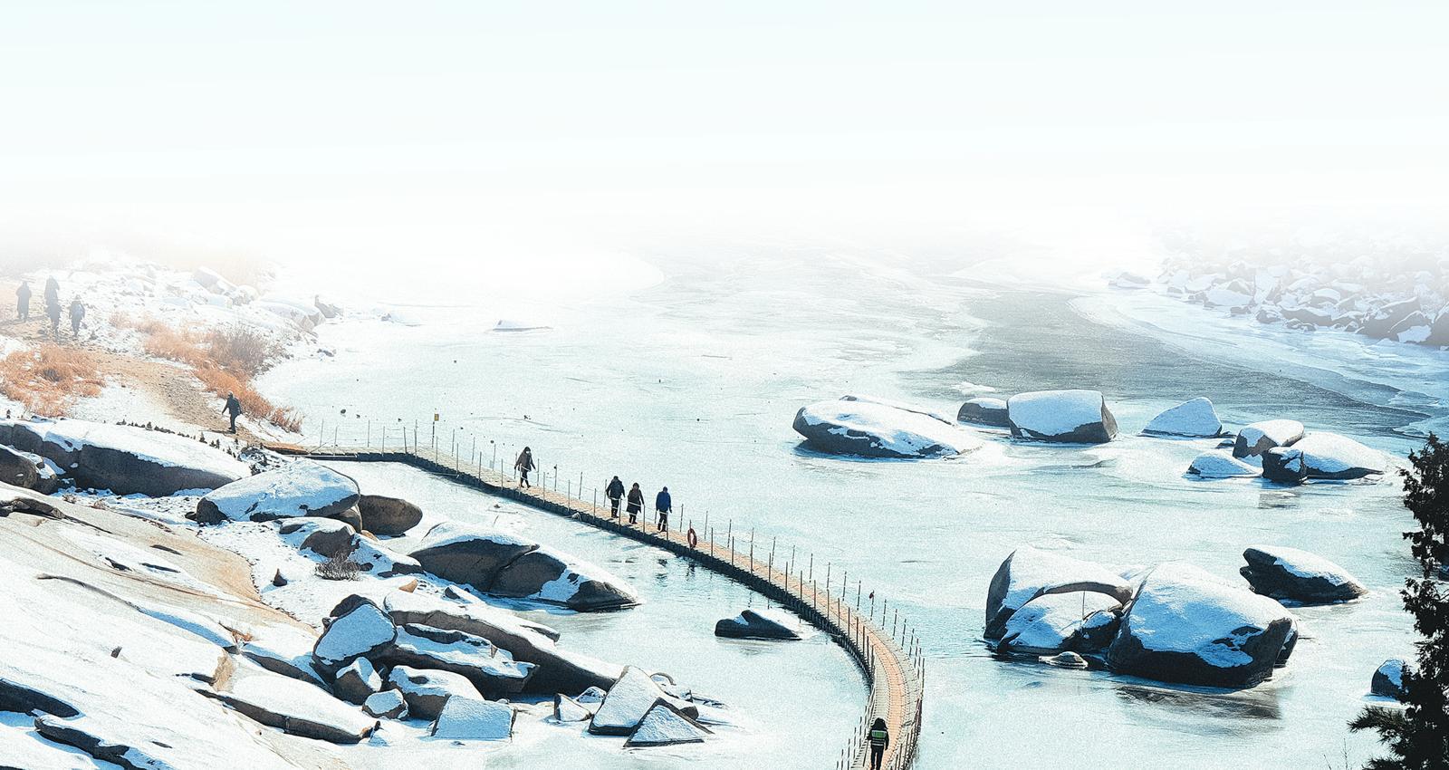 철원 한탄강 얼음트레킹 축제. 강원도 제공