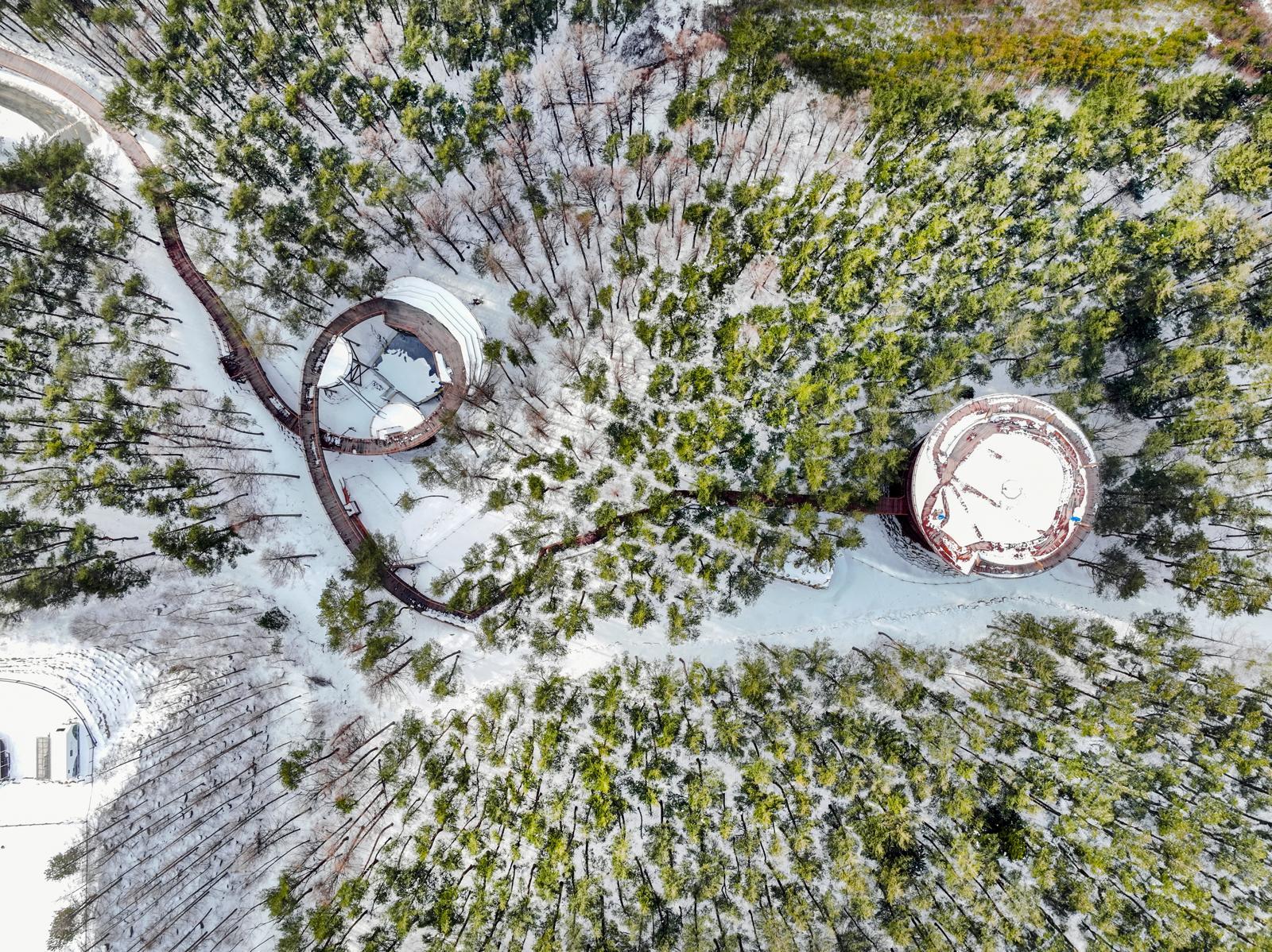 태백산 하늘전망대.