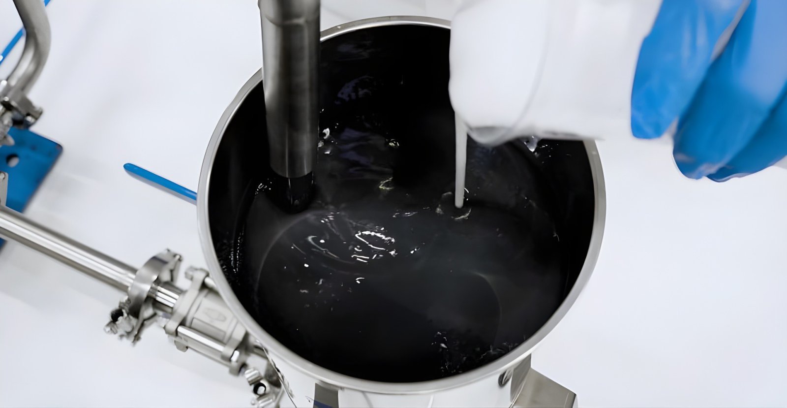 이차전지 전극 슬러리 공정 / 출처=실버슨(Silverson) 홈페이지