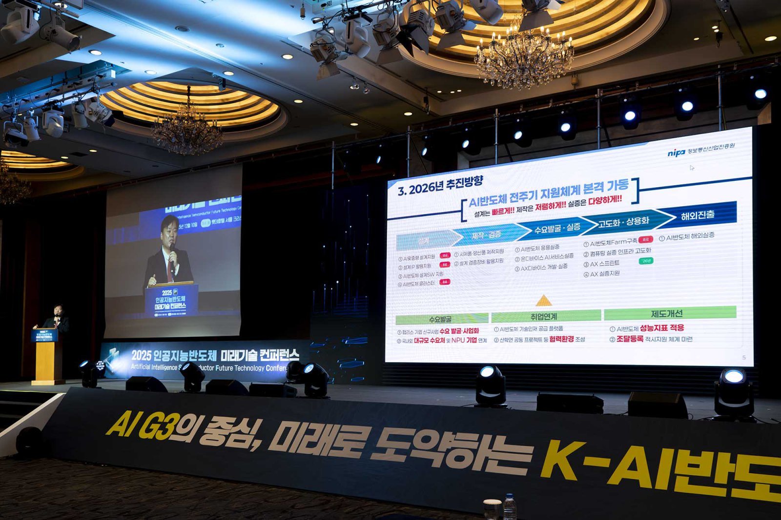 정보통신산업진흥원은 국산 AI 반도체의 수요 확대와 실증 사례 확보에 열을 올린다 / 출처=IT동아