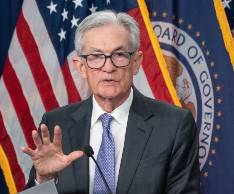 제롬 파월 미국 연방준비제도(Fed·연준) 의장이 10일(현지 시간) 미국 워싱턴에서 열린 기자회견에서 발언하고 있다. 미 연준은 이날 연방공개시장위원회(FOMC)를 열고 기준금리를 0.25%포인트 인하한 3.50∼3.75%로 결정했다. 워싱턴=신화 뉴시스