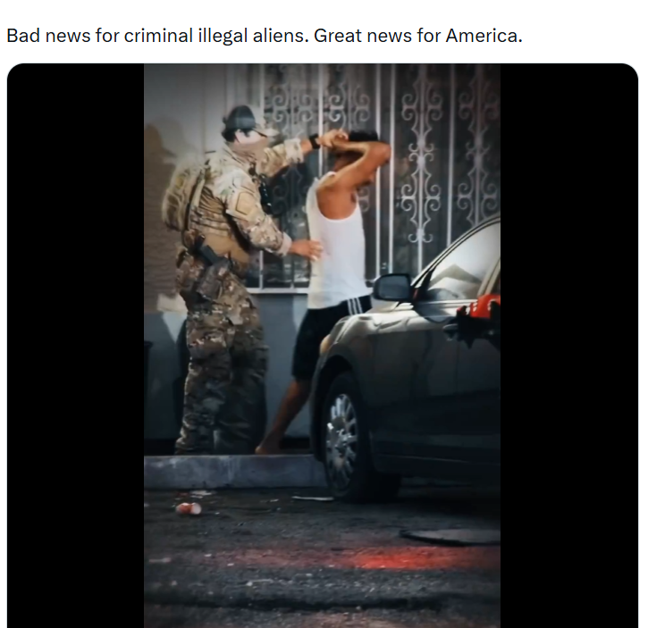 백악관 공식 엑스 갈무리