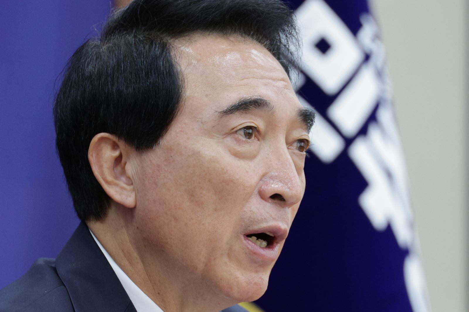 박수현 더불어민주당 수석대변인이 지난 11월 2일 서울 여의도 국회에서 국정감사 및 현안 관련 기자간담회를 하고 있다. 2025.11.2/뉴스1